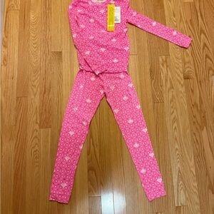 Pink Heart Kids Pajamas Lilly Pulitzer NWT